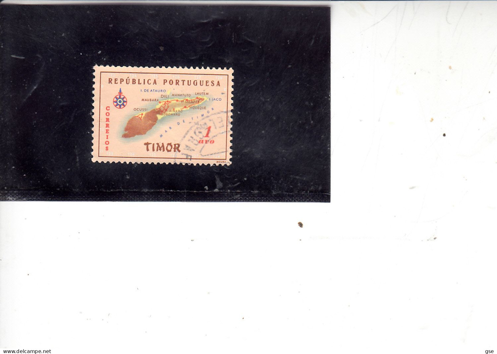 TIMOR  1956 - Yvert  289° - Serie  Corrente - Timor Oriental