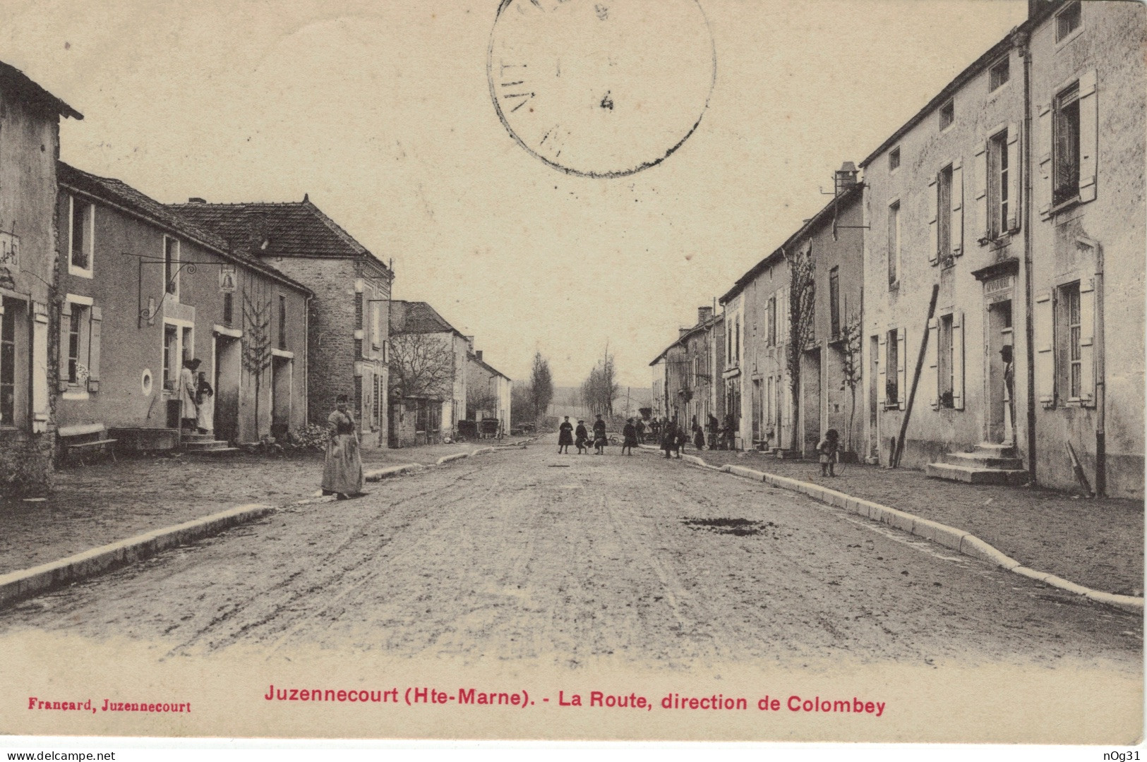 52 - La Route Direction De Colombey - Juzennecourt