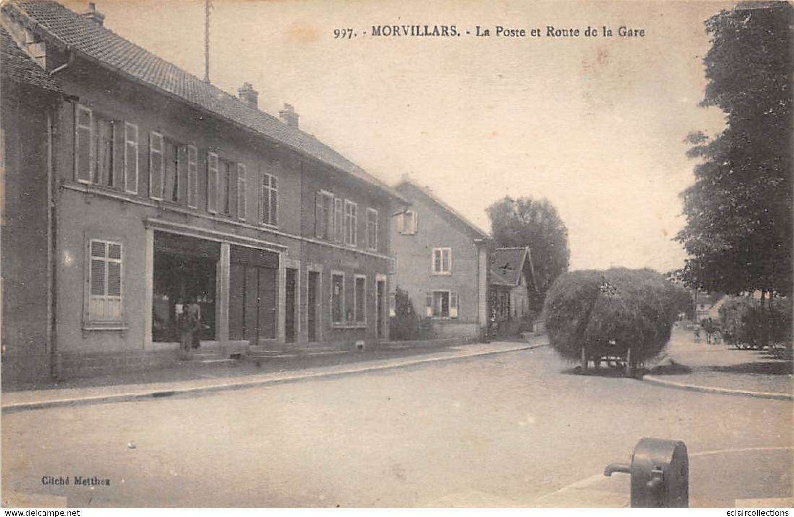 Morvillars        90         Le Pont Et Route De La Gare               (voir Scan) - Sonstige & Ohne Zuordnung