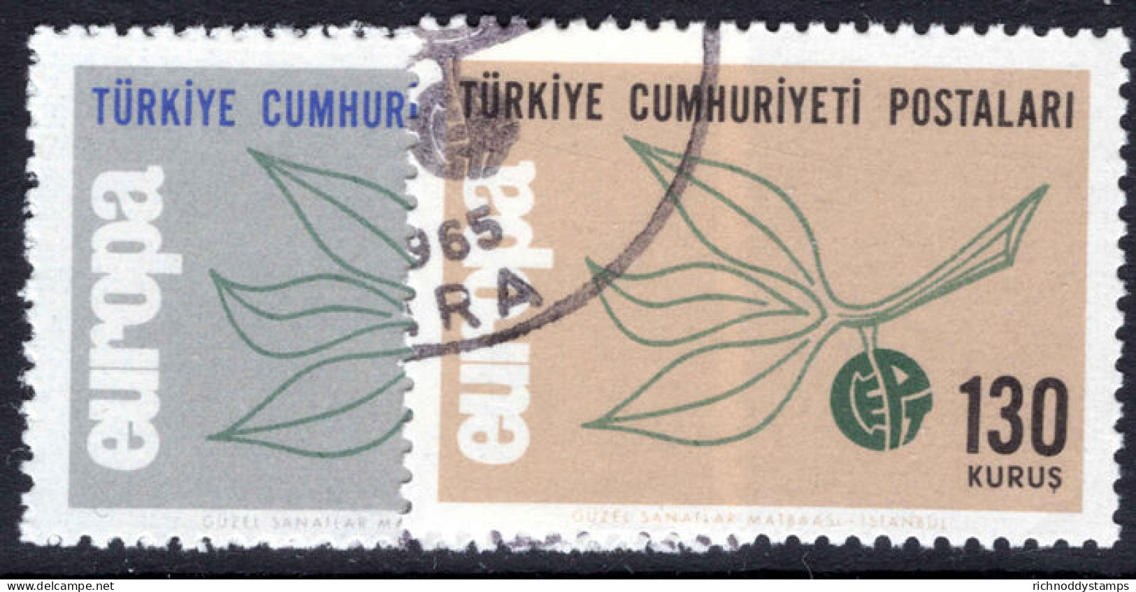 Turkey 1965 Europa Fine Used. - Usados