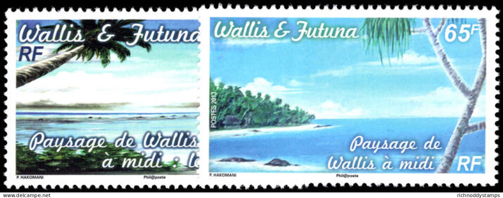 Wallis And Futuna 2013 Landscape Of Wallis And Midi Unmounted Mint. - Unused Stamps