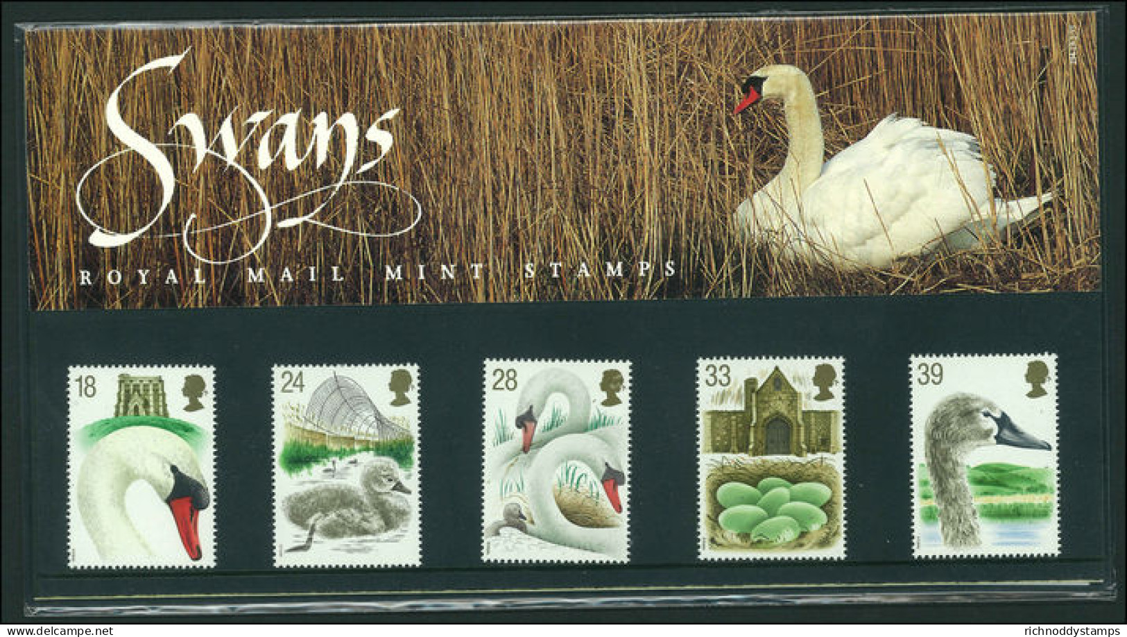 1993 600th Anniv Of Abbotsbury Swannery Presentation Pack. - Presentation Packs