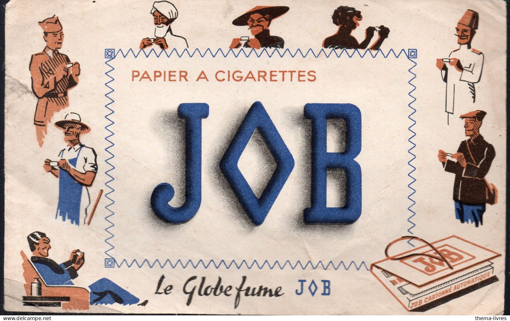 (tabac)  Buvard JOB Papier à Cigarettes   (PPP42912) - Tobacco