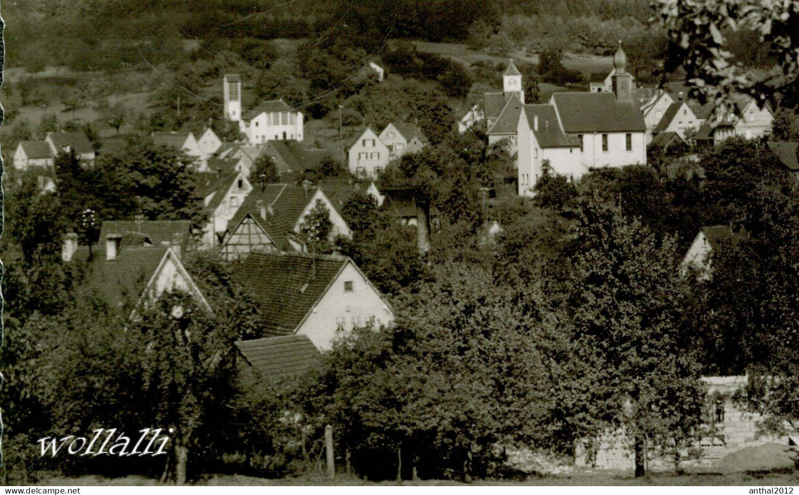 Rar Wohnhäuser In Waldhilsbach Bei Neckargemünd 23.4.1960 Schöning Karte - Neckargemuend