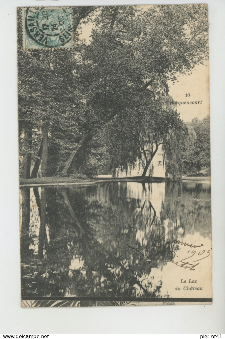 Le Lac Du Château De ROCQUENCOURT - Rocquencourt