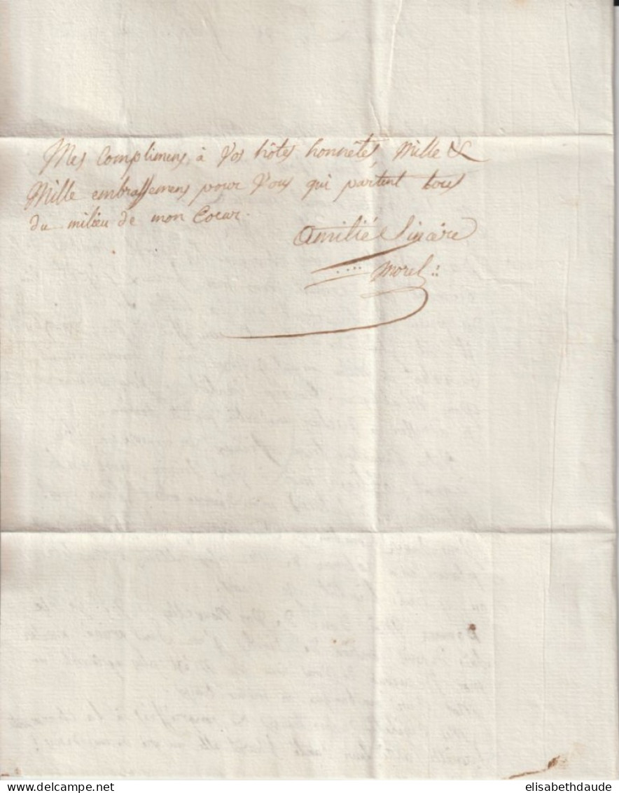 1800 (AN9) - ARMEE D'OBSERVATION DU MIDI - LETTRE De SIENNE ! RARE IND 24 => MANTOUE - SIGNATURE FRANC-MACON - Legerstempels (voor 1900)