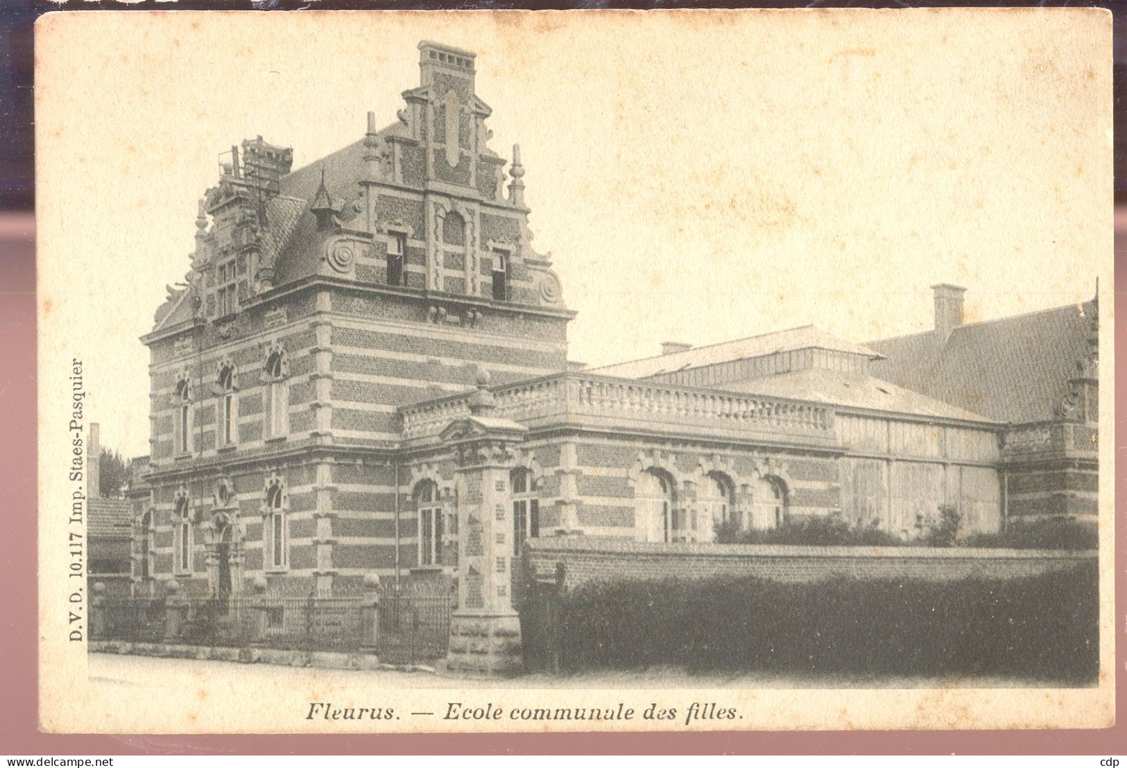 Cpa Fleurus  école - Fleurus