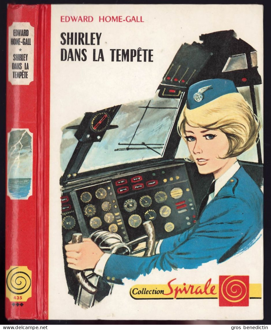 G.P. Spirale N°135 - Edward Home-Gall - "Shirley Dans La Tempête" - 1971 - #Ben&Spi&Shirley - Collection Spirale