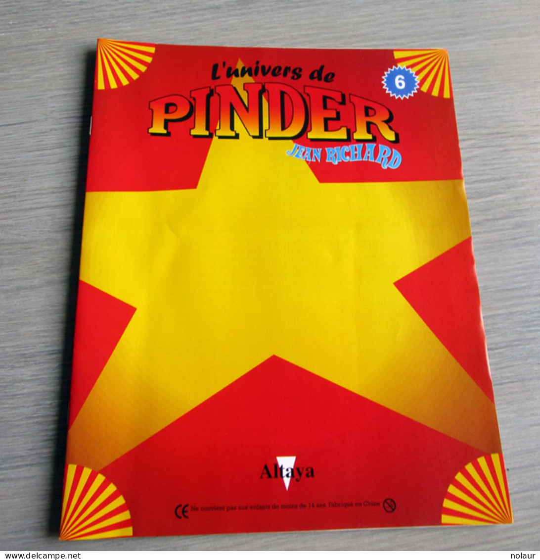 FASCICULE N° 6 L'univers De PINDER JEAN RICHARD, Avec Son Fac -similé D'affiche D'époque - Literatur & DVD