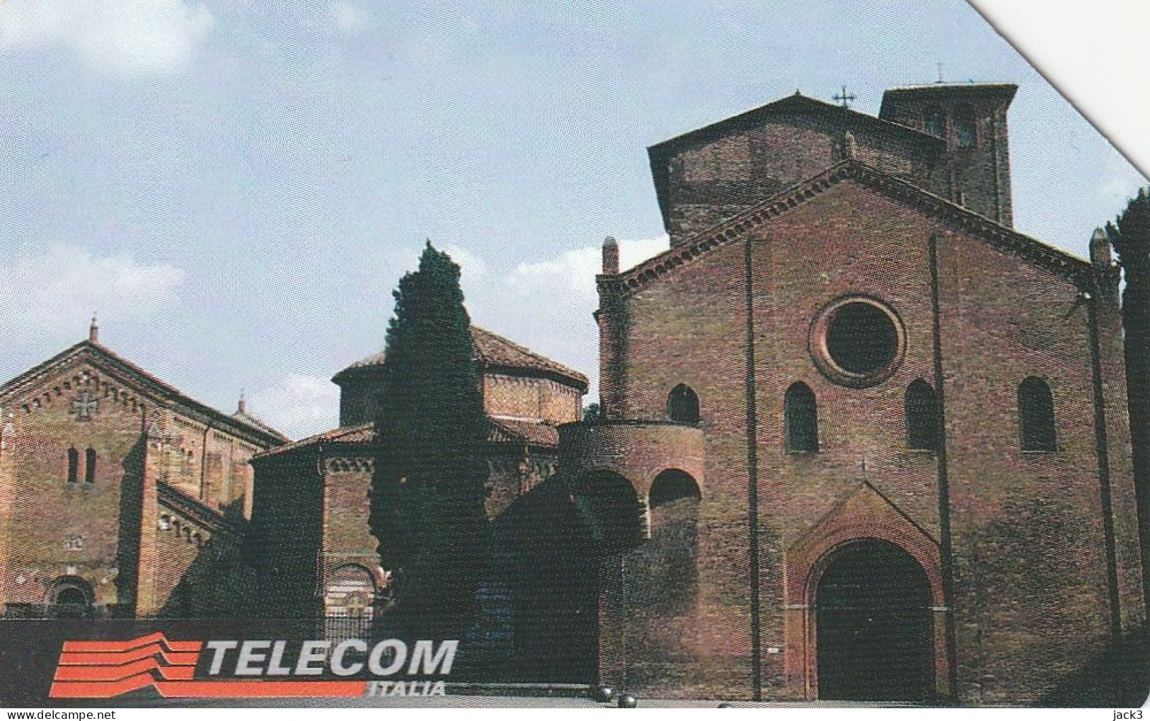 SCEDA TELEFONICA - EMILIA ROMAGNA - BASILICA DI SANTO STEFANO - BOLOGNA (2 SCANS) - Publieke Thema