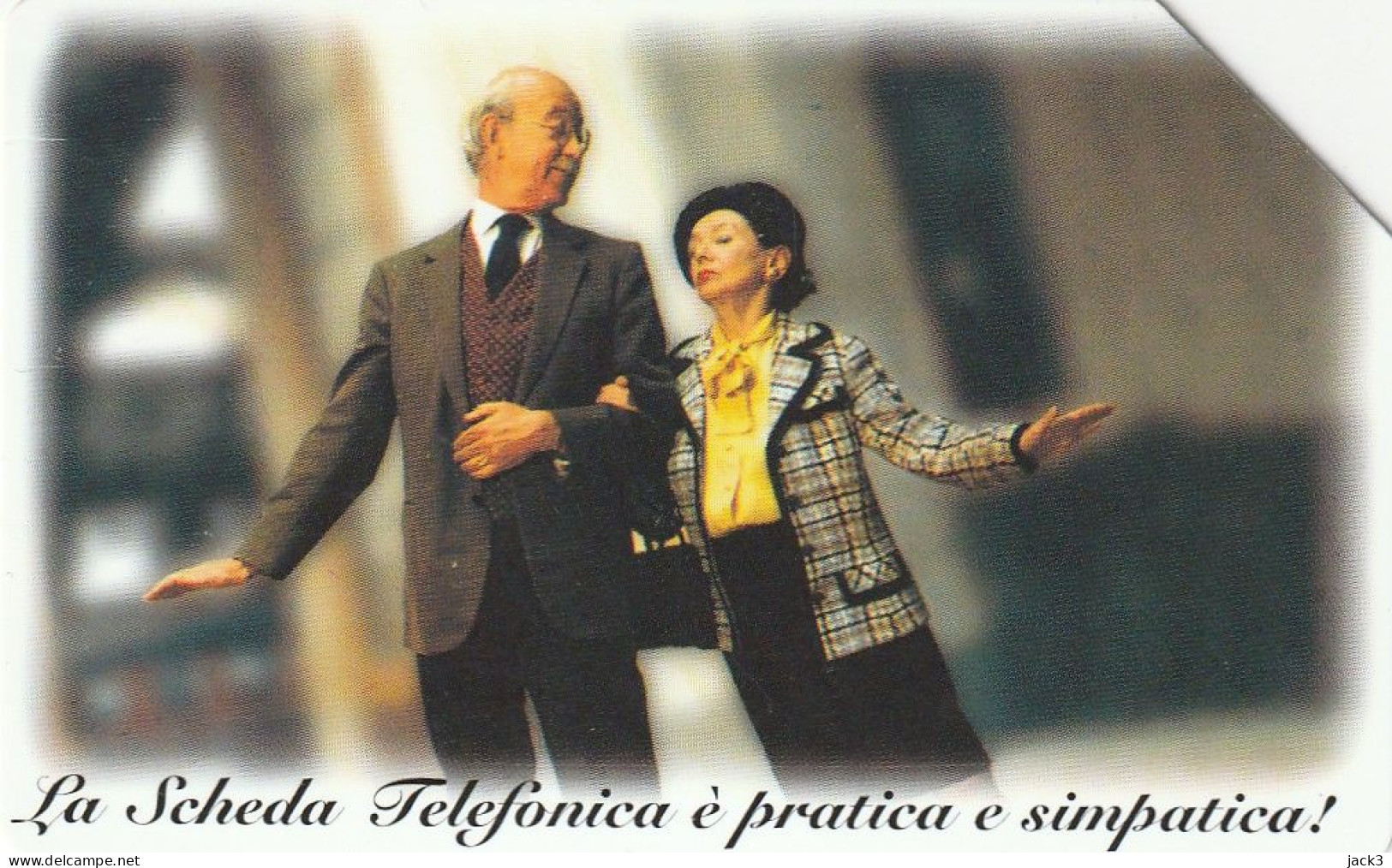 SCEDA TELEFONICA - LA SCHEDA E' UNA COSA MERAVIGLIOSA (2 SCANS) - Publieke Thema