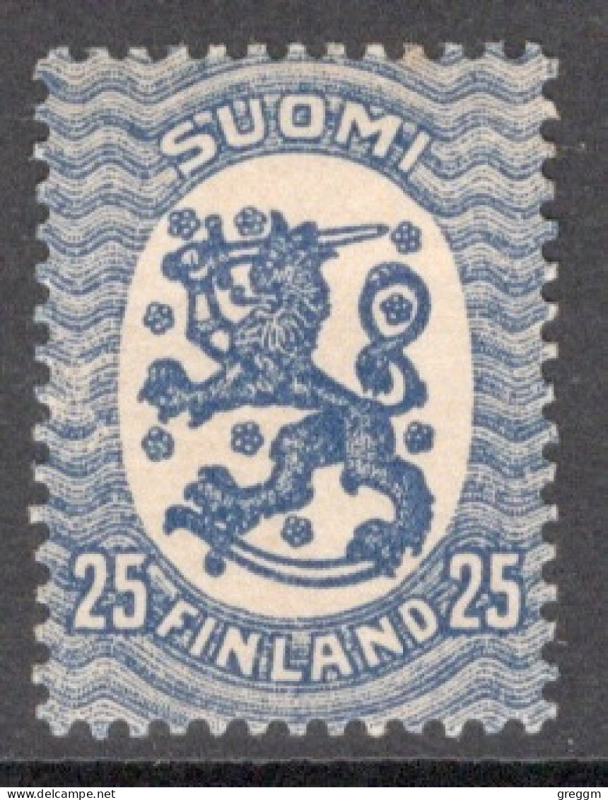 Finland 1917 Standing Lion Definitive Stamp In Mounted Mint - Ungebraucht