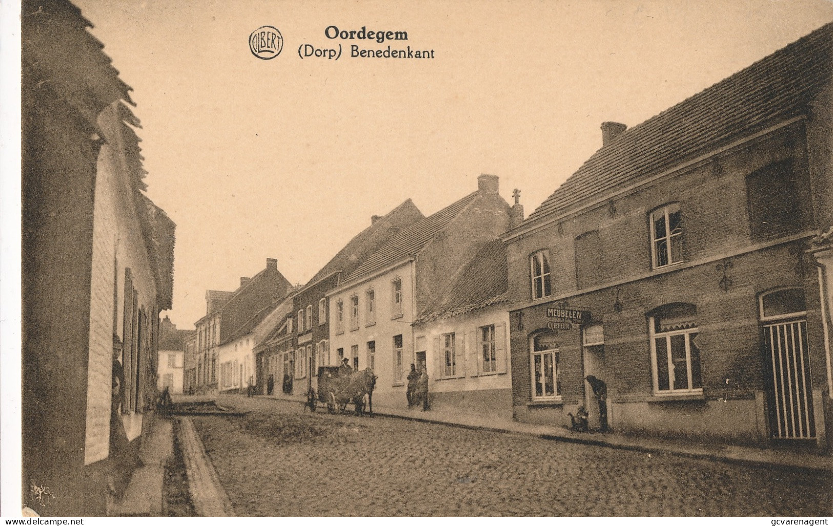 OORDEGEM  DORP  BENEDENKANT    2 SCANS - Lede