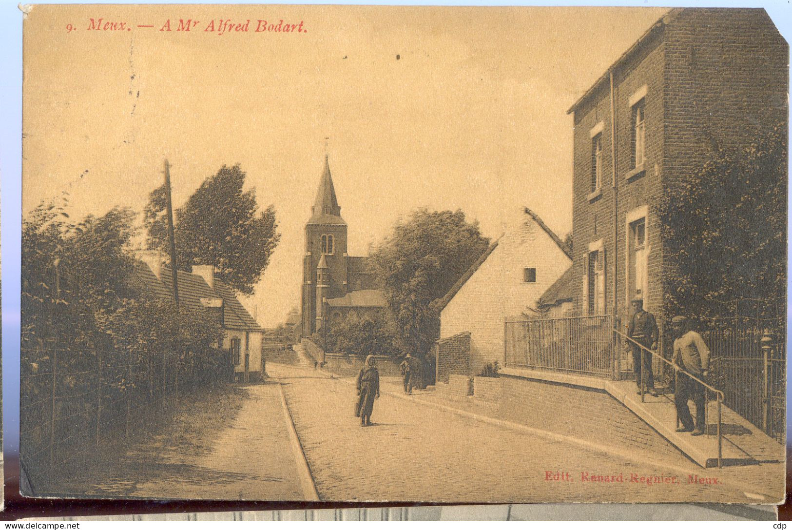 Cpa Meux  1911 - La Bruyère