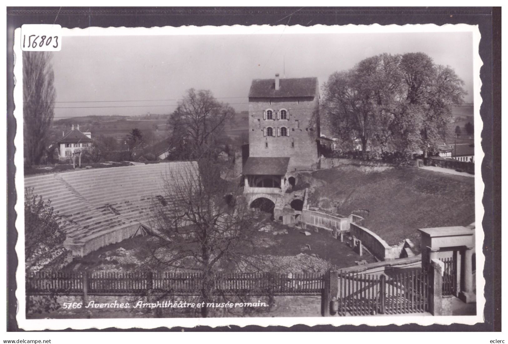 DISTRICT D'AVENCHES - AVENCHES - AMPHITHEATRE ET RUINES ROMAINES - TB - Avenches