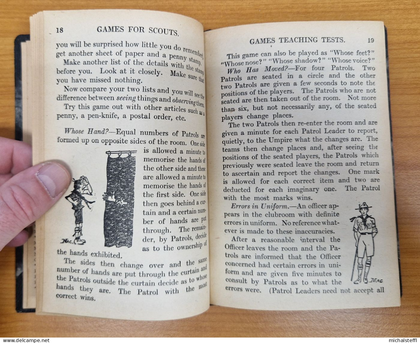 Games For Scouts, Mackenzie, A W N, 1943 - Pfadfinder-Bewegungen