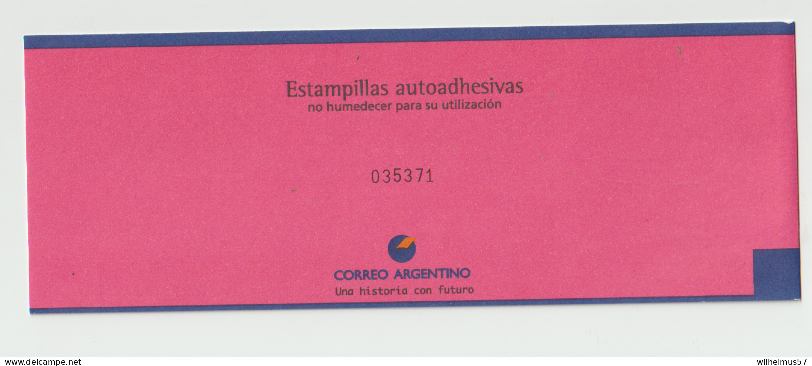 Argentina 1995 Chequera $10 Booklet  MNH - Postzegelboekjes