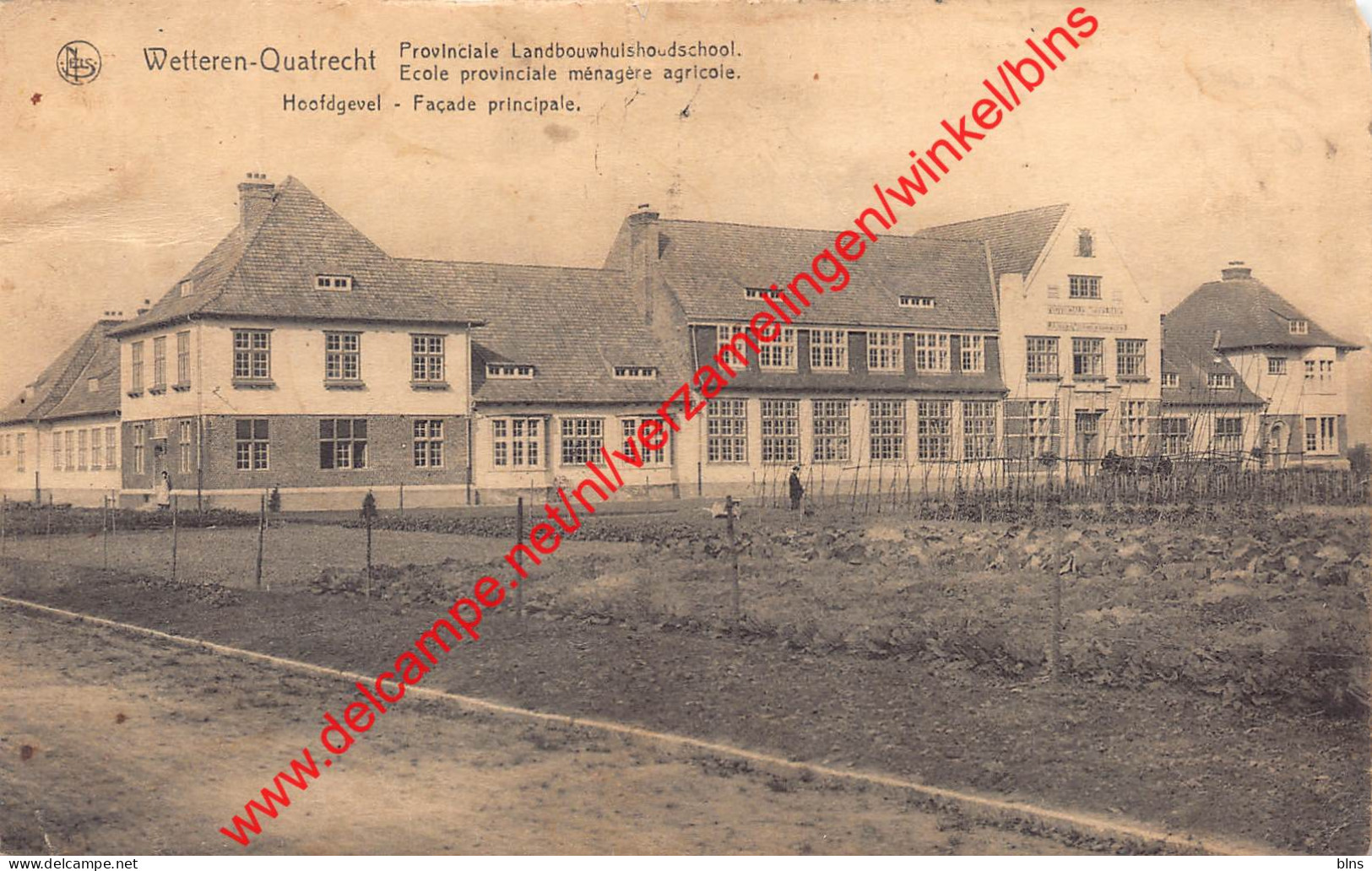 Quatrecht - Provinciale Landboushuishoudschool - Kwatrecht - Wetteren - Wetteren