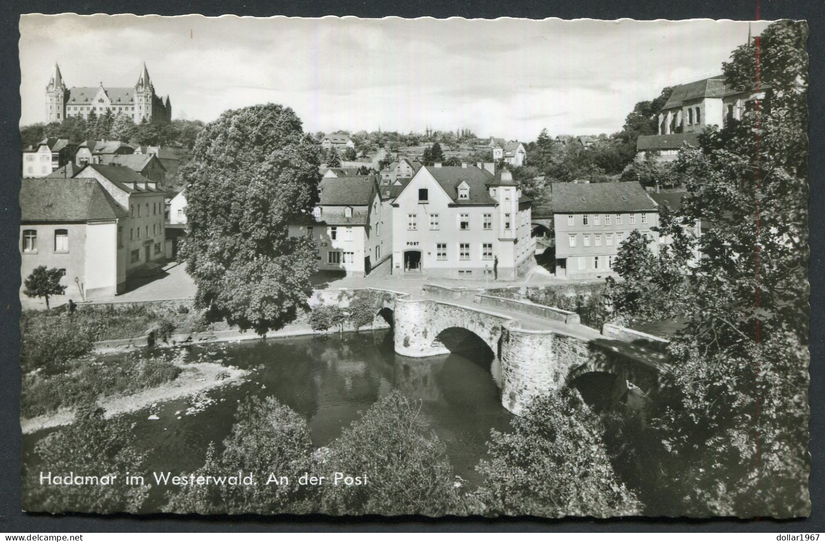 * HADAMAR Im Westerwald. . An Der Post *  - NOT Used -2 Scans For Condition.(Originalscan !!) - Hadamar