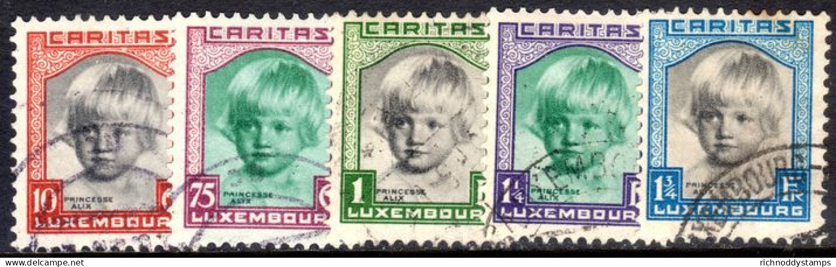 Luxembourg 1931 Child Welfare Caritas Fine Used - Gebraucht