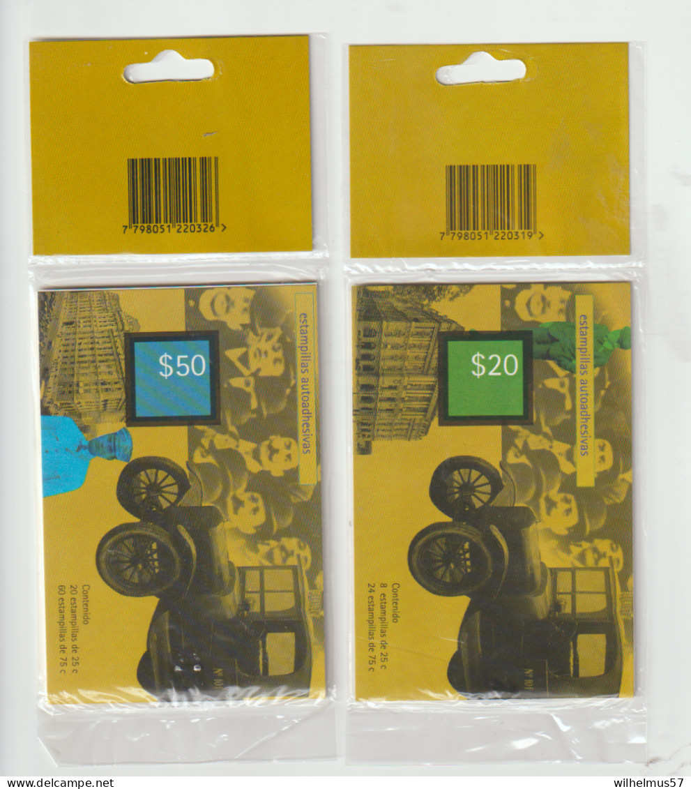 Argentina 1998 Booklets  Chequeras $ 5 , $ 10, $ 20 And $ 50  In Original Packaging  MNH - Postzegelboekjes