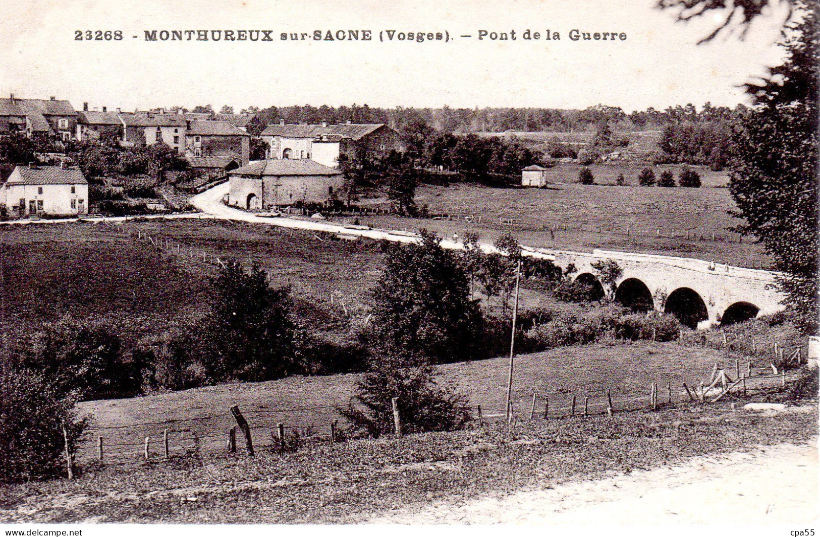 MONTHUREUX SUR SAÔNE  -  Pont De La Guerre  -  N° 23268 - Monthureux Sur Saone