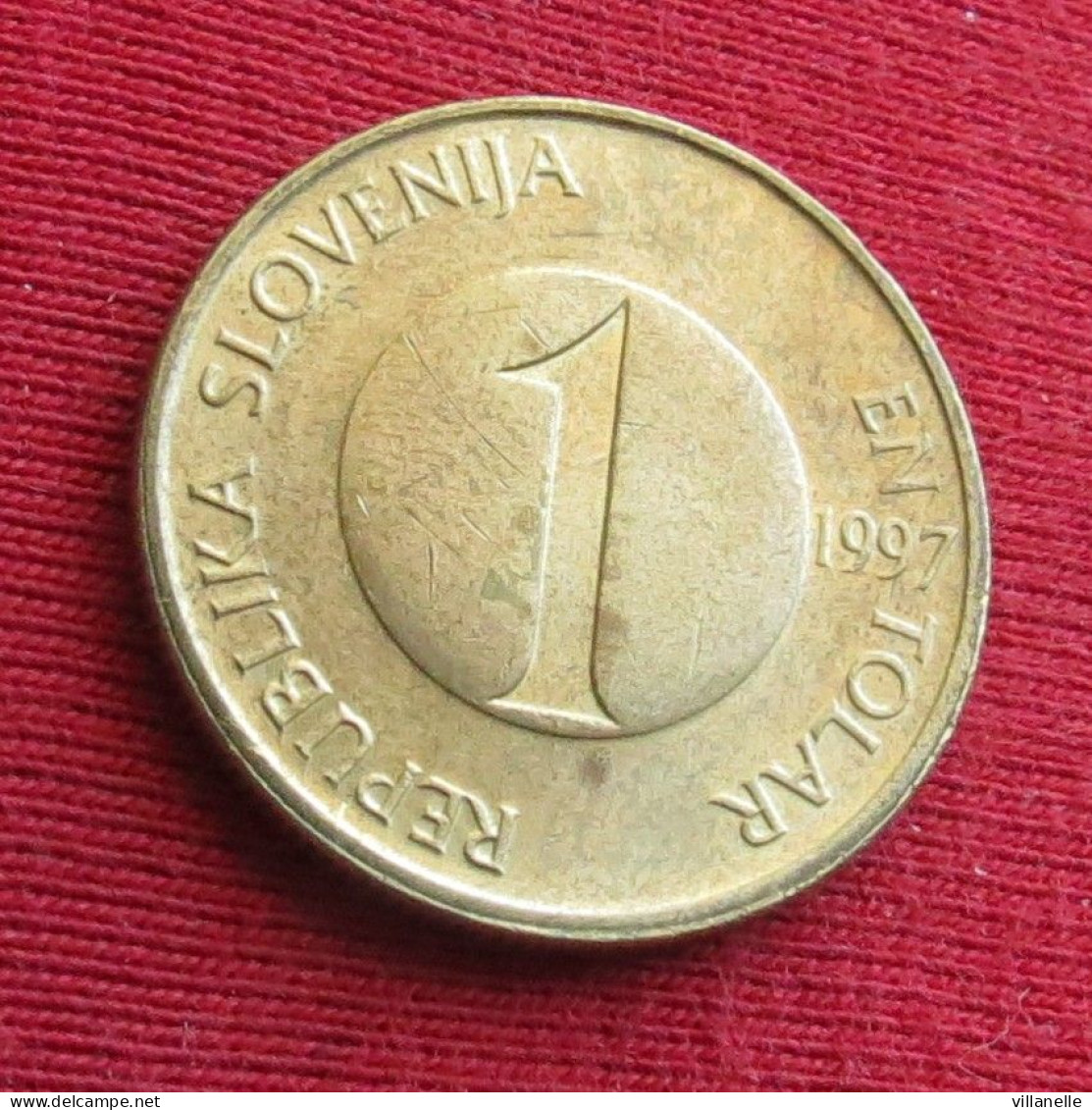 Slovenia 1 Tolar 1997 KM# 4 Lt 976 *V1T Eslovenia Slovenija Slovenie - Slovenia