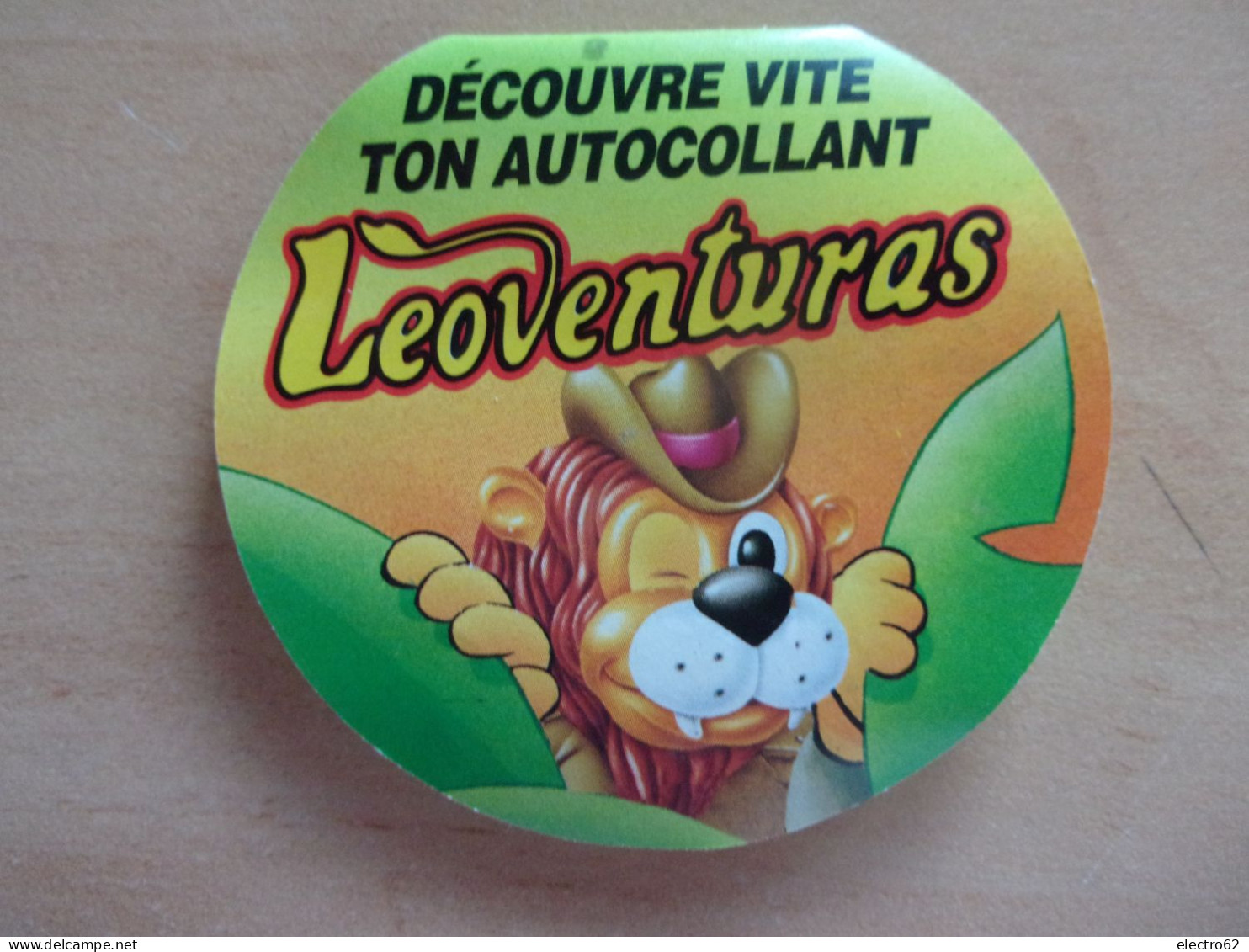 Autocollant  Sticker Leoventuras NUTELLA  Leo Grododo  Aufkleber Pegatina Etichetta Autocollants - Nutella