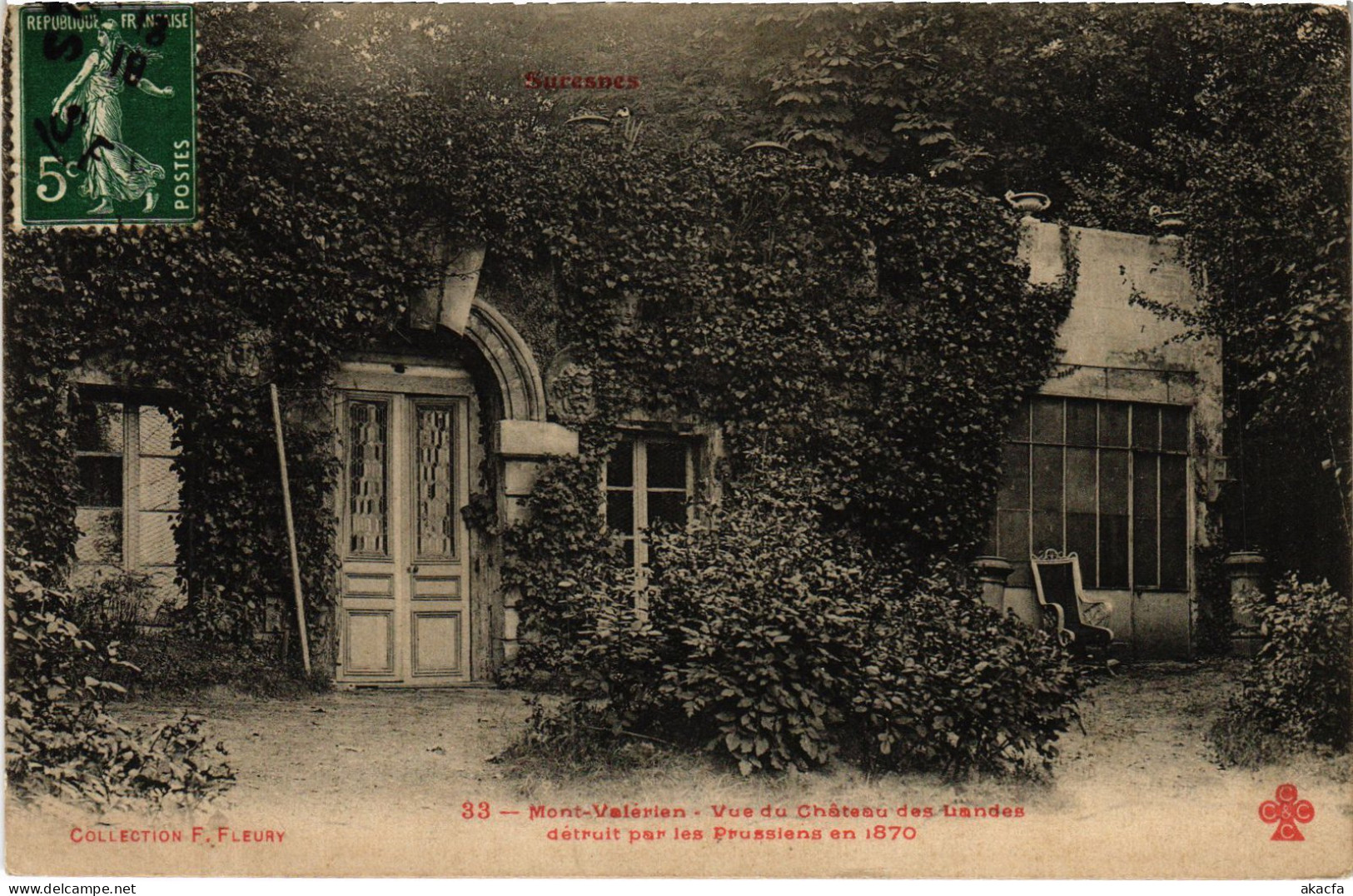 CPA Mont Valerien Vue Du Chateau Des Landes FRANCE (1306595) - Mont Valerien