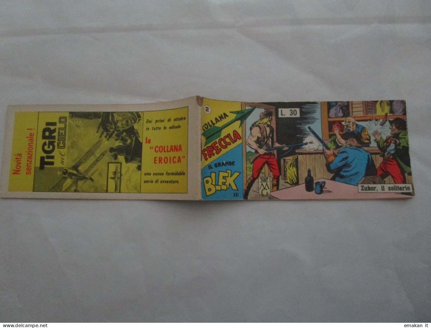 # STRISCIA IL GRANDE BLEK SERIE XXI N 2 / 1962 - First Editions
