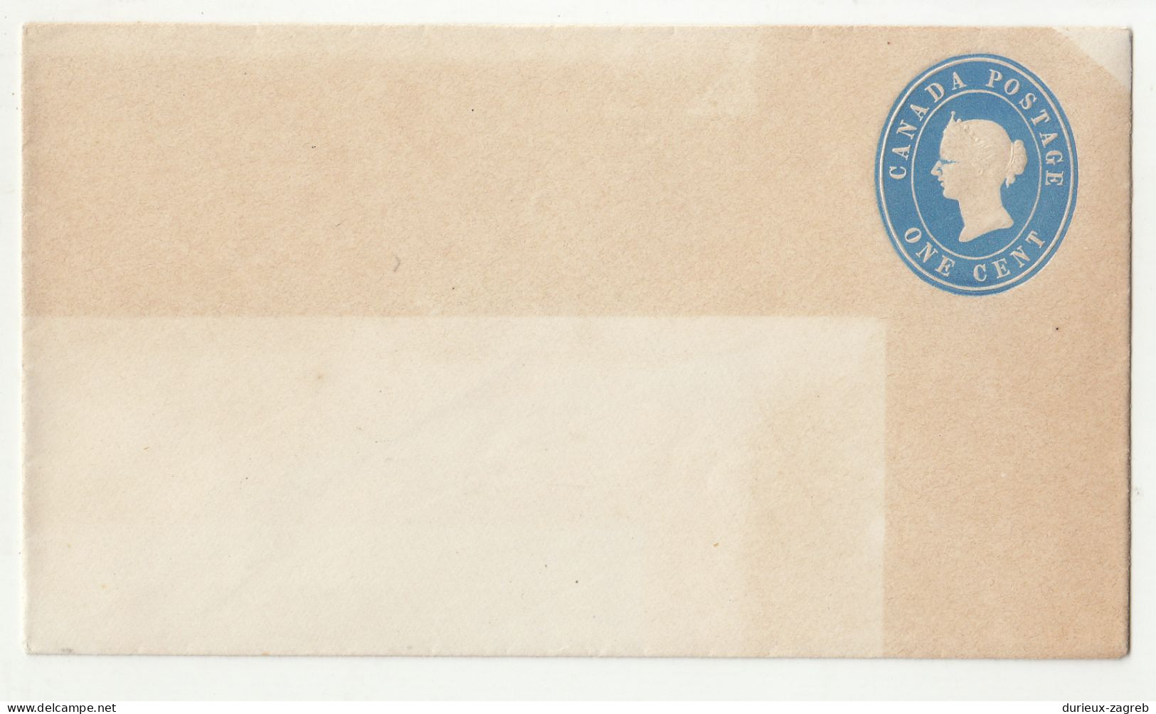 Canada Old QV Postal Stationery Letter Cover Not Posted B230701 - 1860-1899 Reign Of Victoria