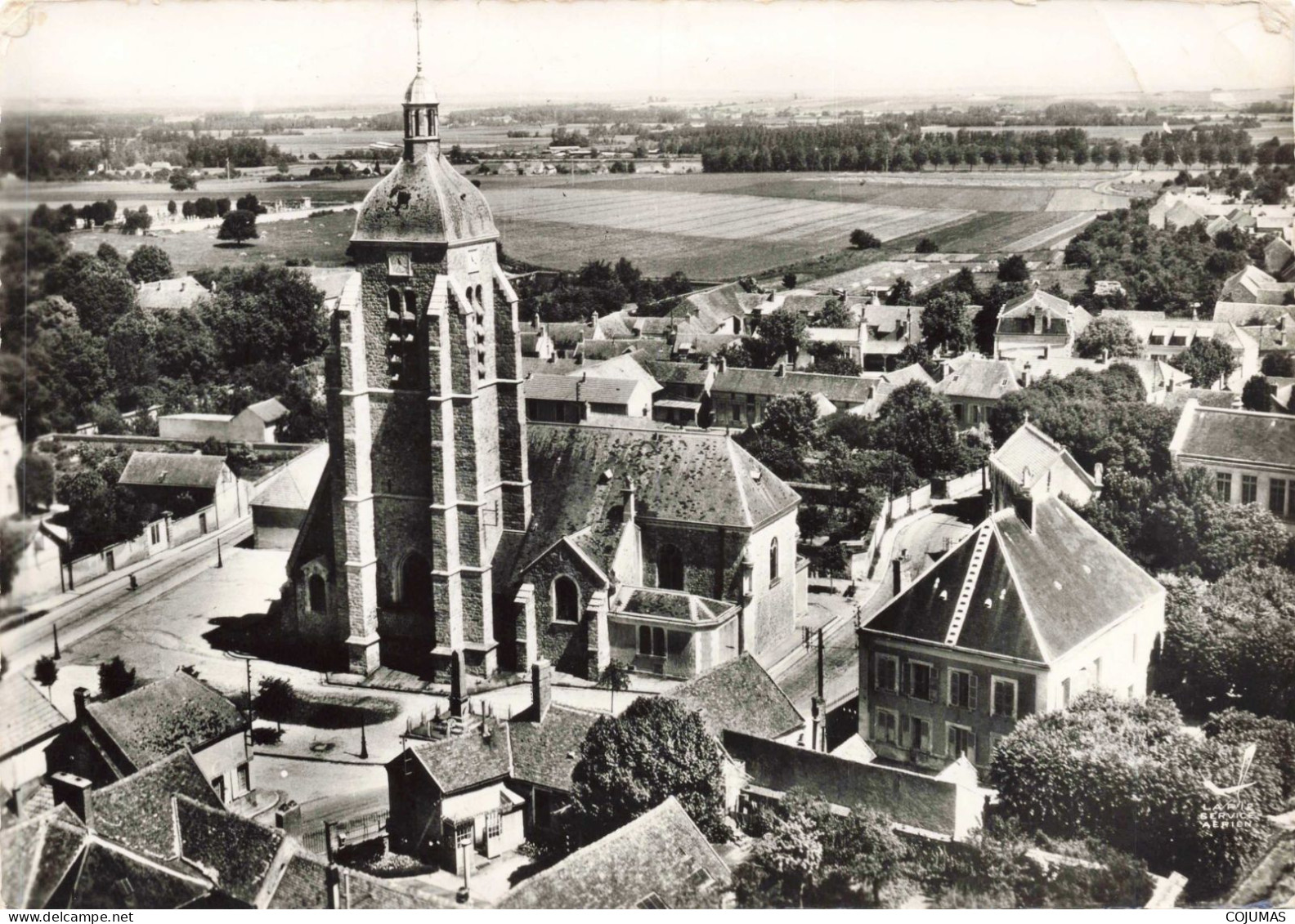 89 - VILLEBLEVIN - S18451 - L'Eglise - En L'état Pli - CPSM 15x10 Cm - Villeblevin