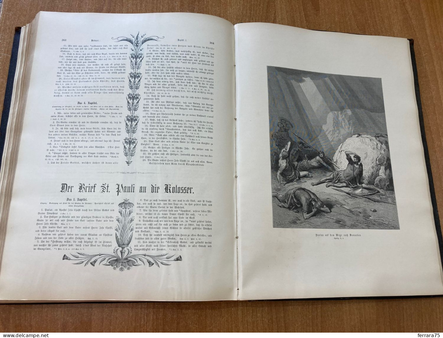 DIE BIBEL MARTIN LUTHER ANTICO E NUOVO TESTAMENTO GUSTAV DORè SECONDO VOLUME.