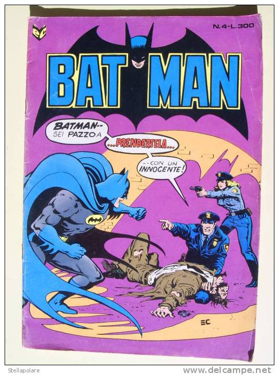 BATMAN N. 4 Ed. CENISIO -  1975 - Super Eroi