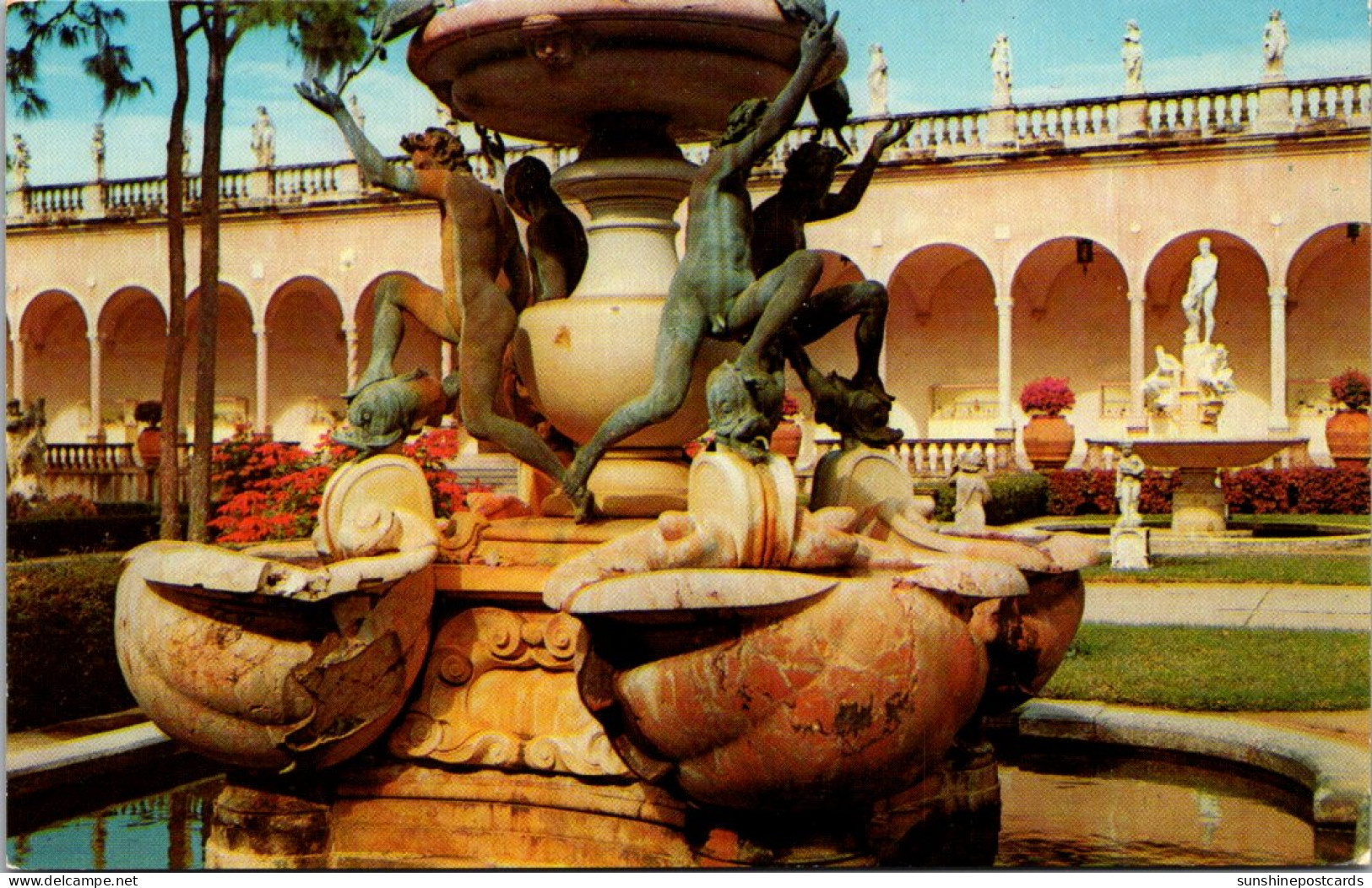 Florida Sarasota Ringling Art Museum The Fountain Of Turtles - Sarasota