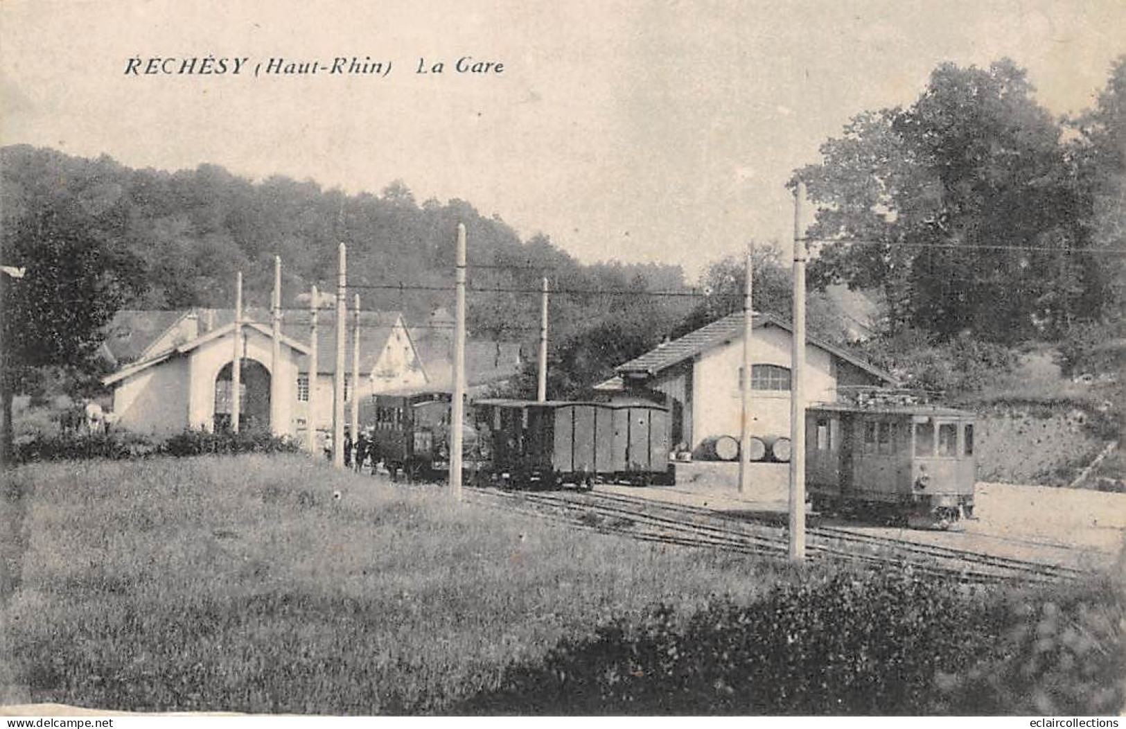 Réchésy        90            Intérieur De La Gare   - 1  -      (voir Scan) - Sonstige & Ohne Zuordnung