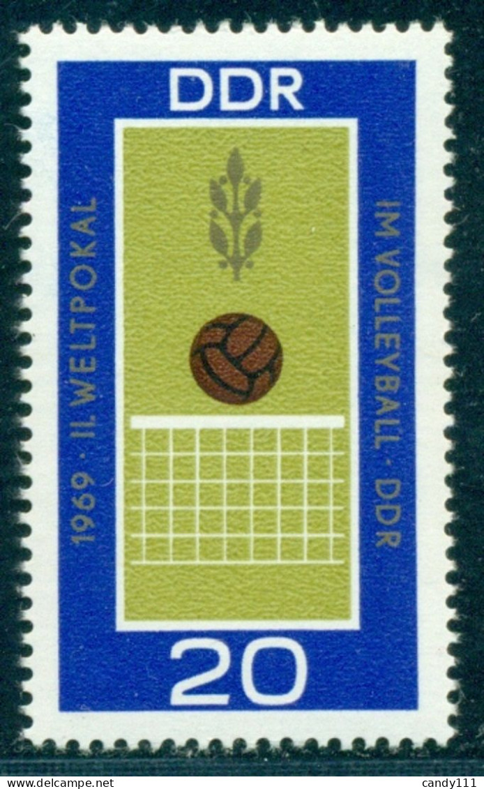 1969 Volleyball,Volleyball Men's World Cup-Berlin/Germany,DDR,1493,MNH - Volleybal