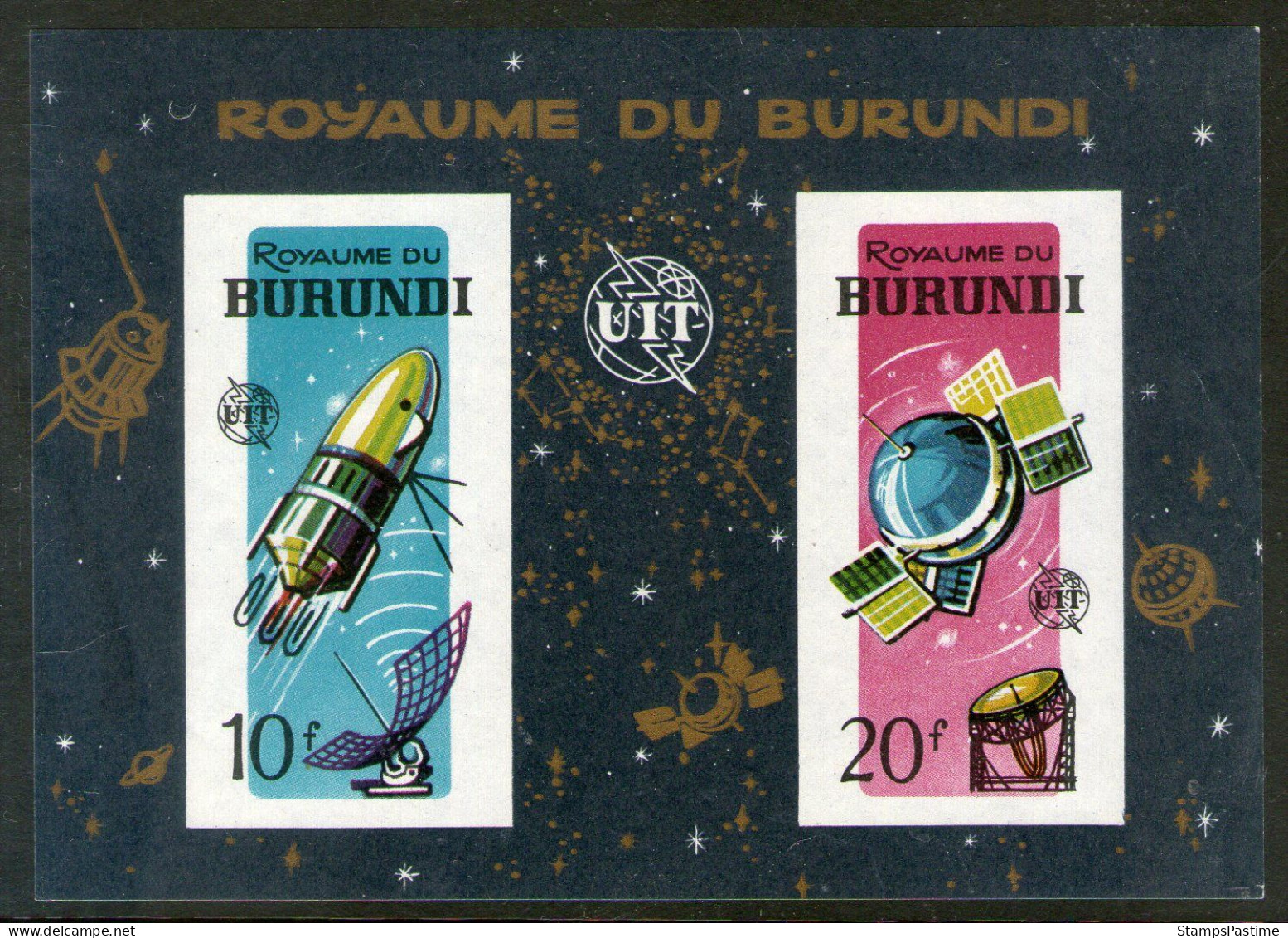 BURUNDI 6 Blocs Mint Espacio, Olimpíadas, Personalidades, Etc. – Valorizados En Catálogo € 46,00 - Blocchi & Foglietti