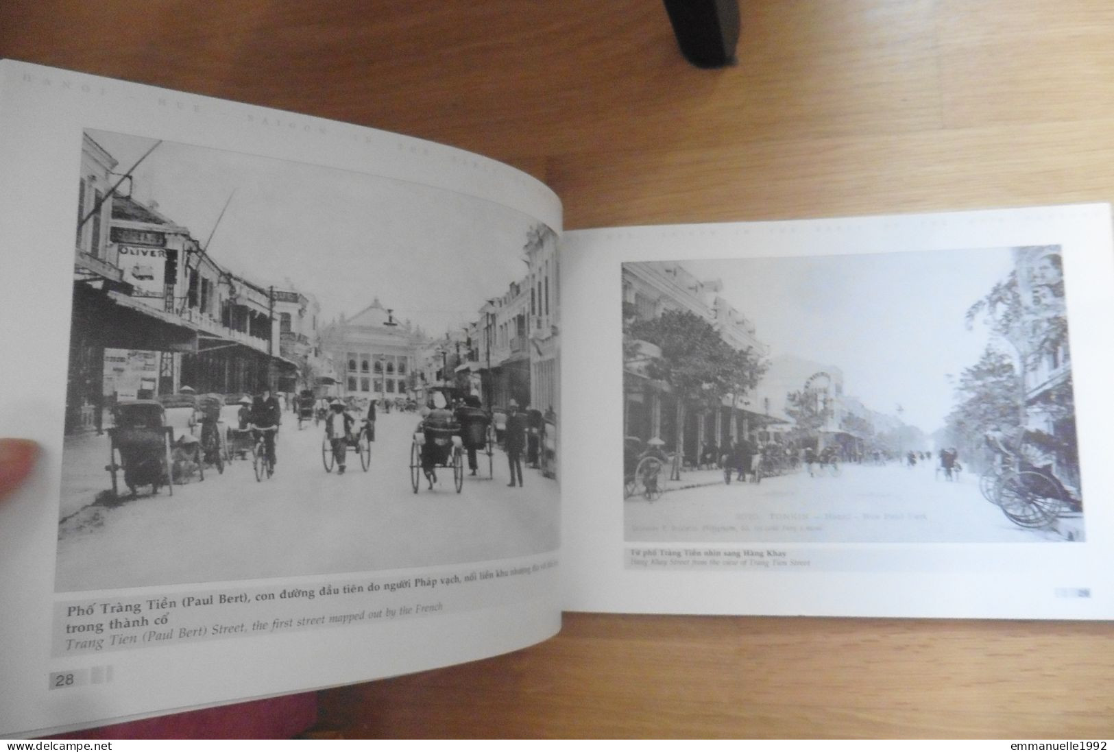 Hanoi Huê Saigon in the early of the 20th century photos & postcards - livre de cartes postales anciennes Indochine