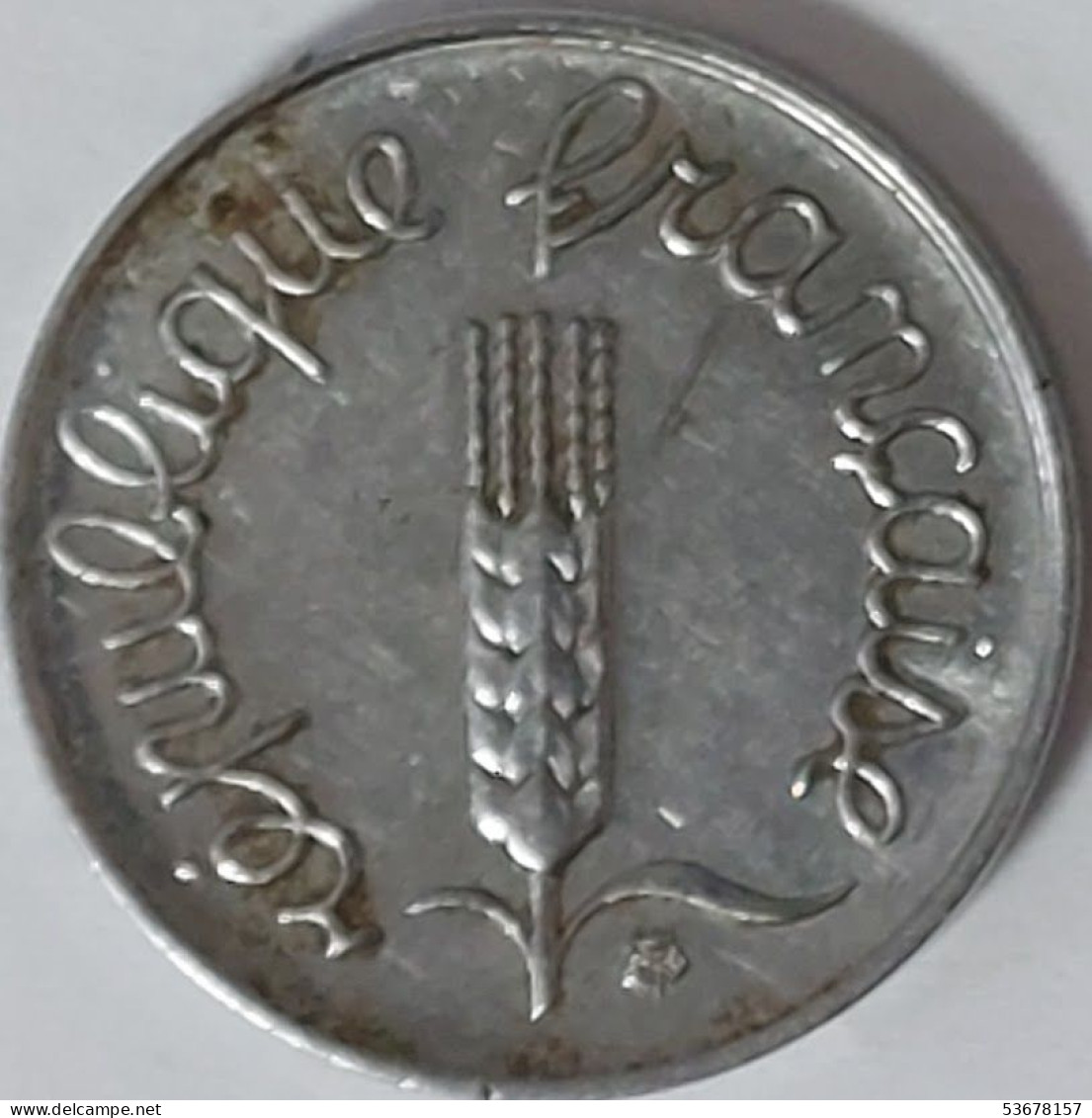 France - 1 Centime, 1968, KM# 928 (#2489) - 1 Centime