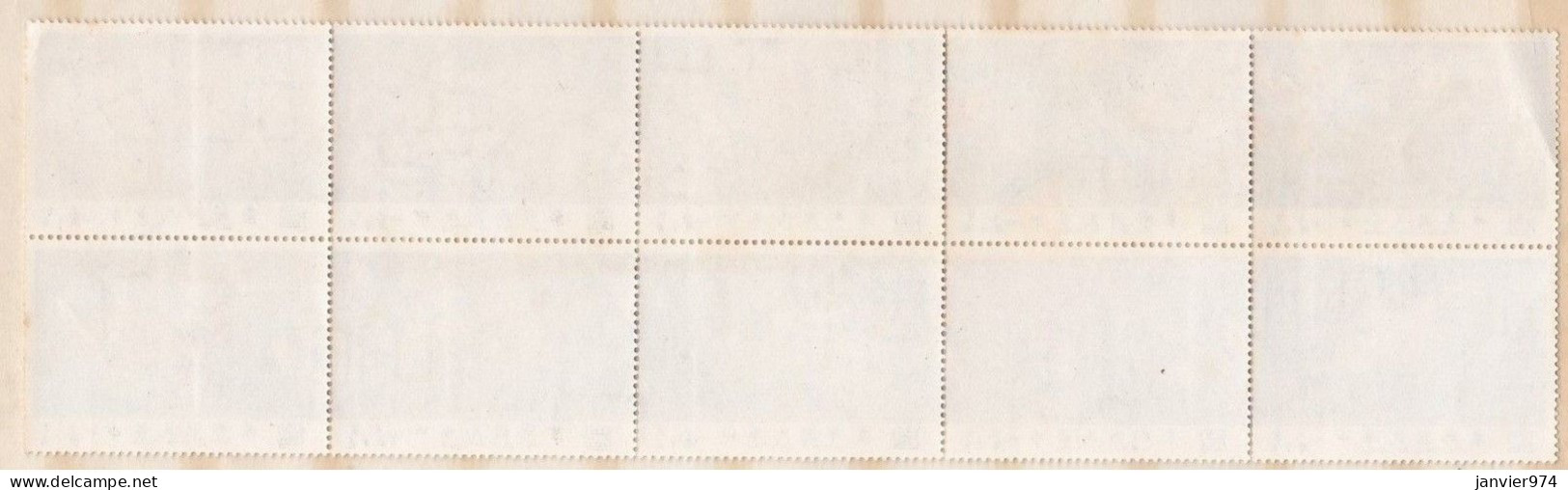 1981 Cent Garçons , N° 1436 à 1445, La Série Complète 10 Timbres , Scan Recto Verso - Unused Stamps