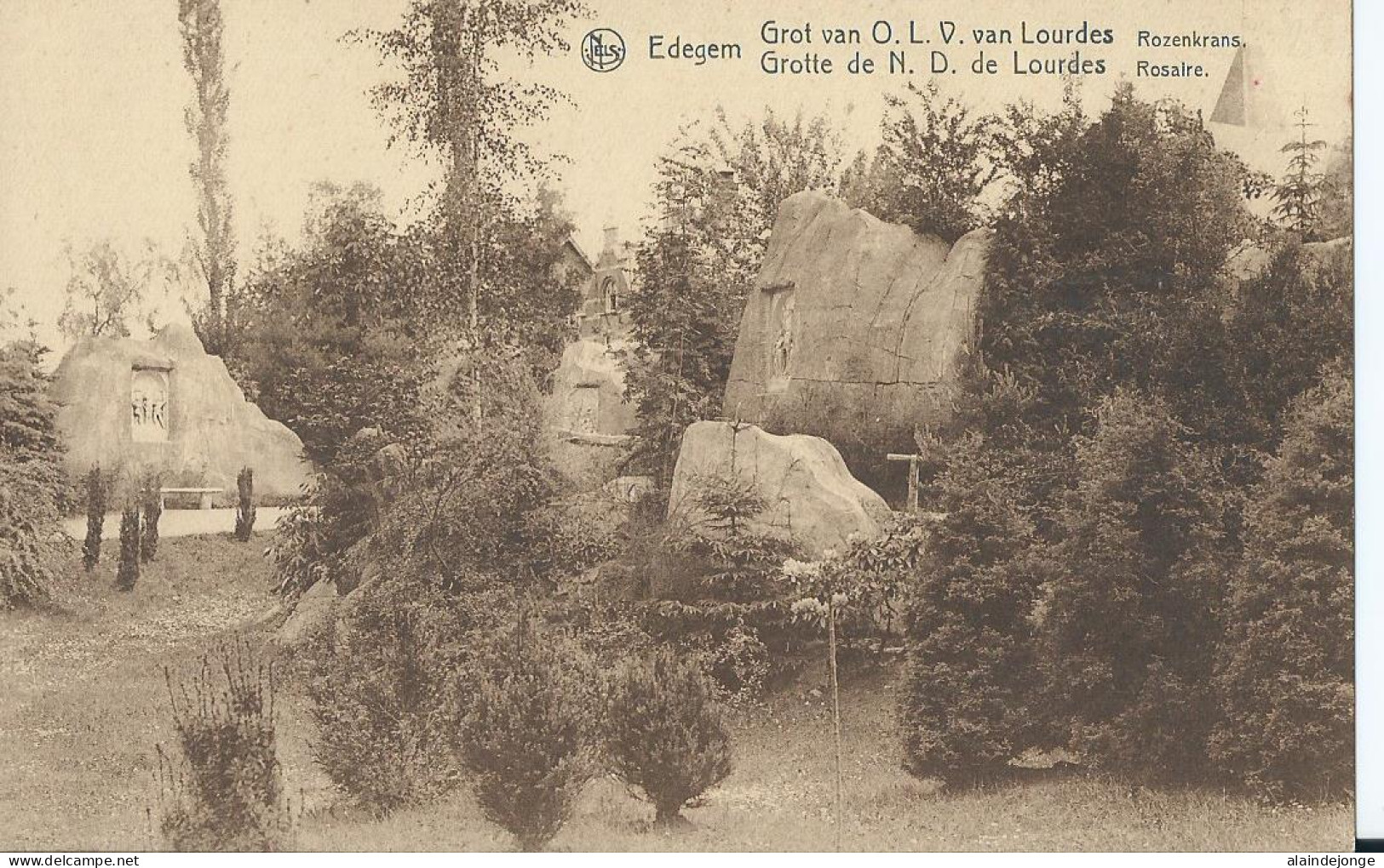 Edegem - Edeghem - Grot Van O.L.V. Van Lourdes - Rozenkrans - Rosaire  - Edegem