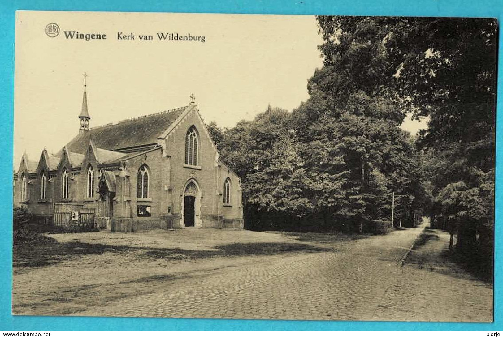 * Wingene - Wyngene (Tielt - West Vlaanderen) * (Albert, Uitgave Handelsdrukkerij Anseeuw) Kerk Van Wildenburg, église - Wingene