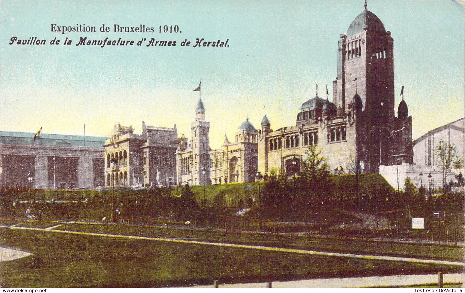 BELGIQUE - Bruxelles - Exposition De Bruxelles 1910 - Pavillon De La Manufacture D'Armes De.. - Carte Postale Ancienne - Weltausstellungen