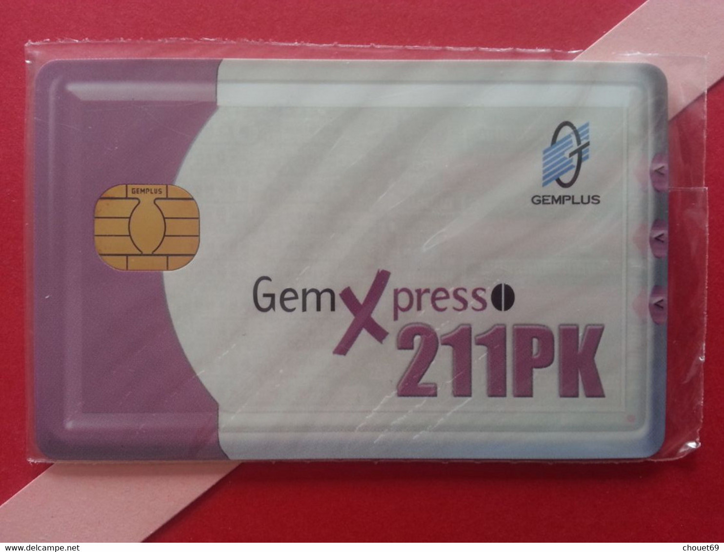 CARTE A PUCE Blister GEMPLUS GEMXPRESSO 211PK TEST CARD NSB Mint Smart Demo (BA0415 - Origine Sconosciuta