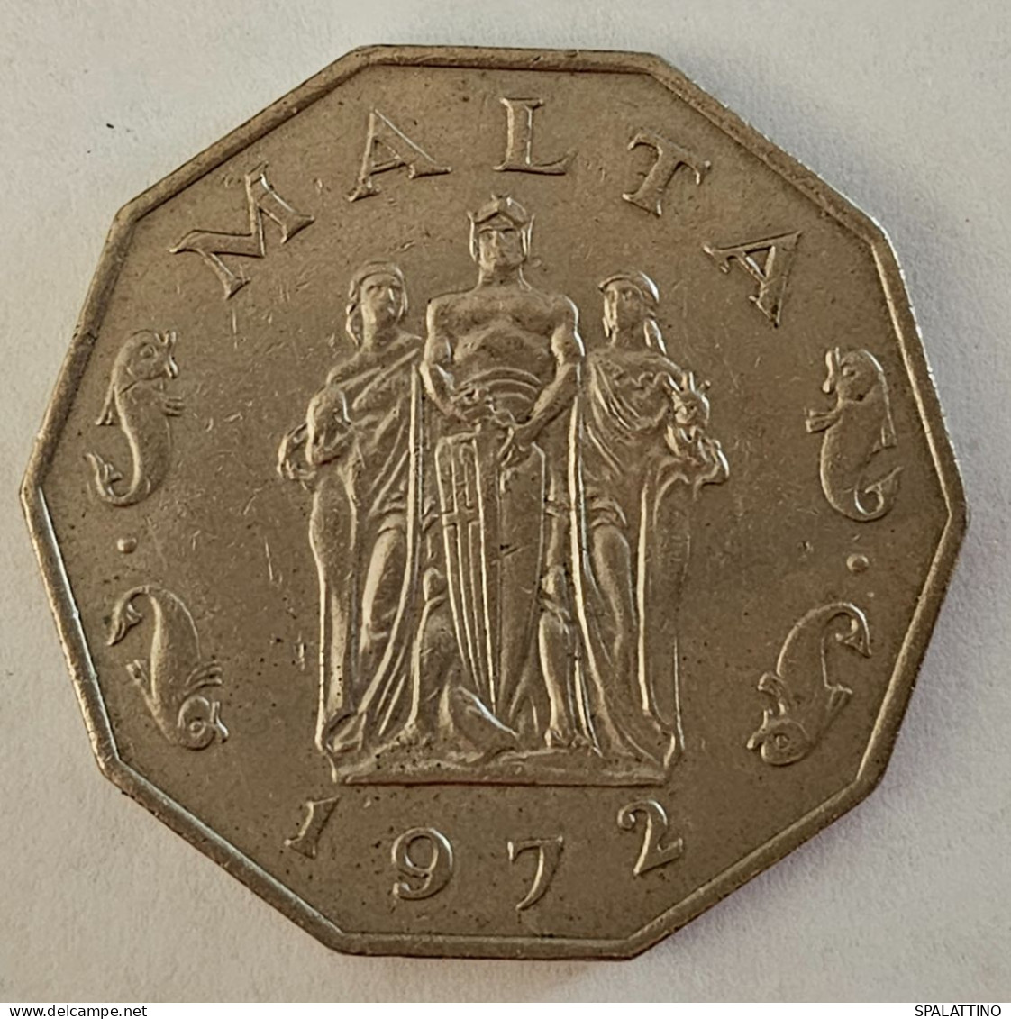 MALTA- 50 CENTS 1972. - Malta