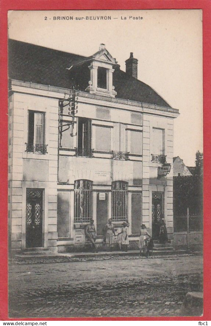 Nièvre - Brinon Sur Beuvron - La Poste - Brinon Sur Beuvron