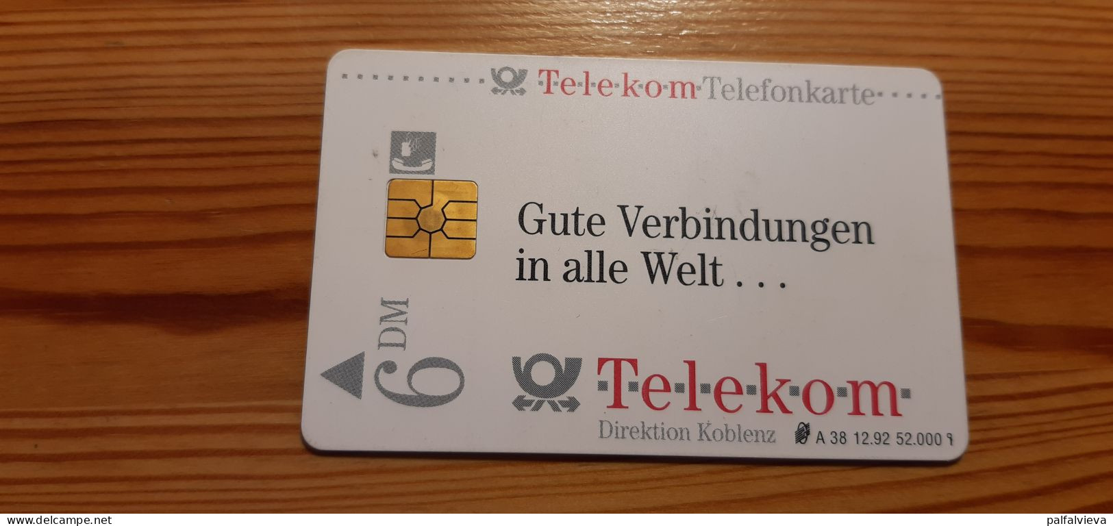 Phonecard Germany A 38 12.92. Porta Nigra, Trier 52.000 Ex. - A + AD-Reeks :  Advertenties Van D. Telekom AG