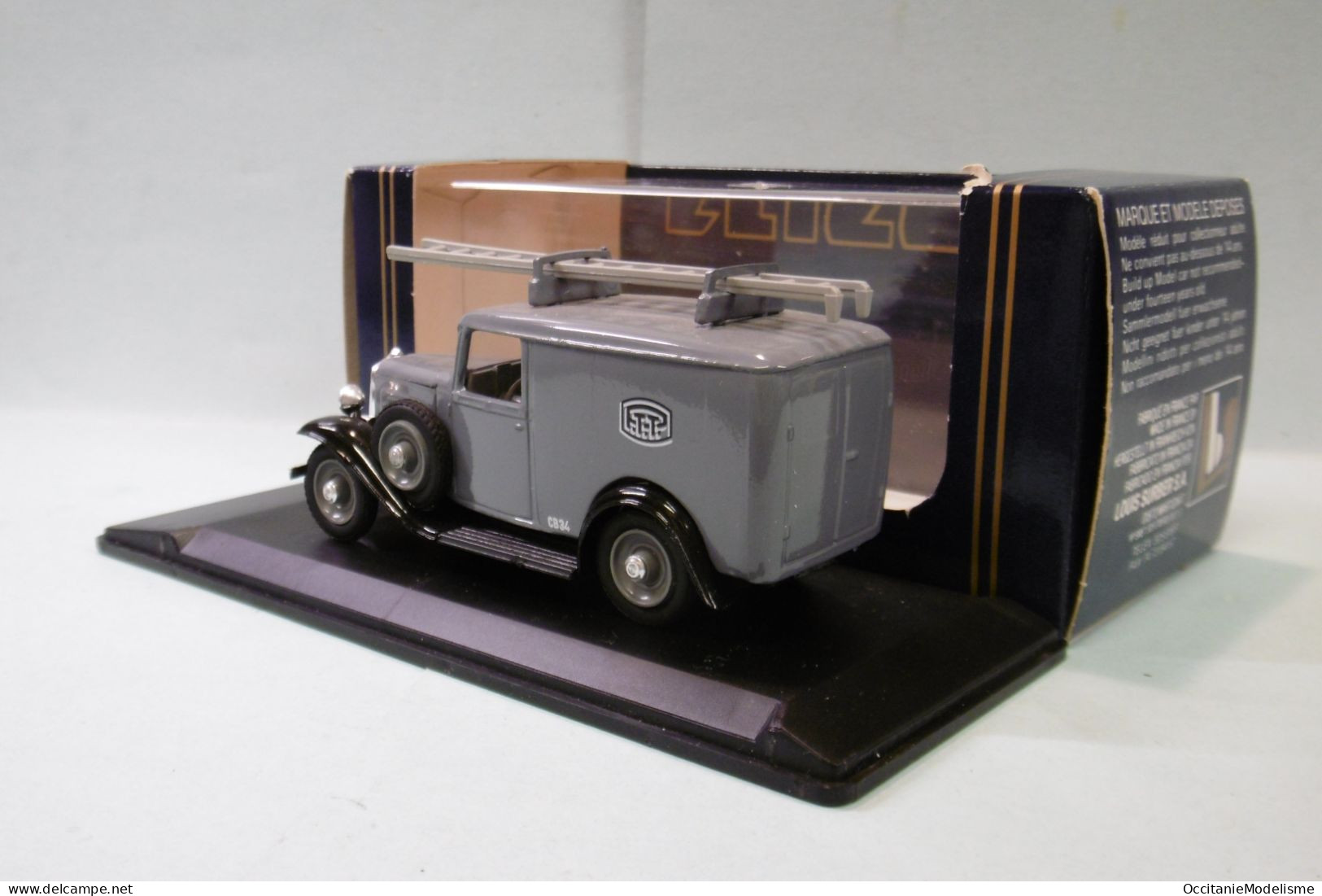 Eligor - CITROEN 500kg Camionnette 1934 PTT Téléphone Réf. 1004 BO 1/43 - Eligor