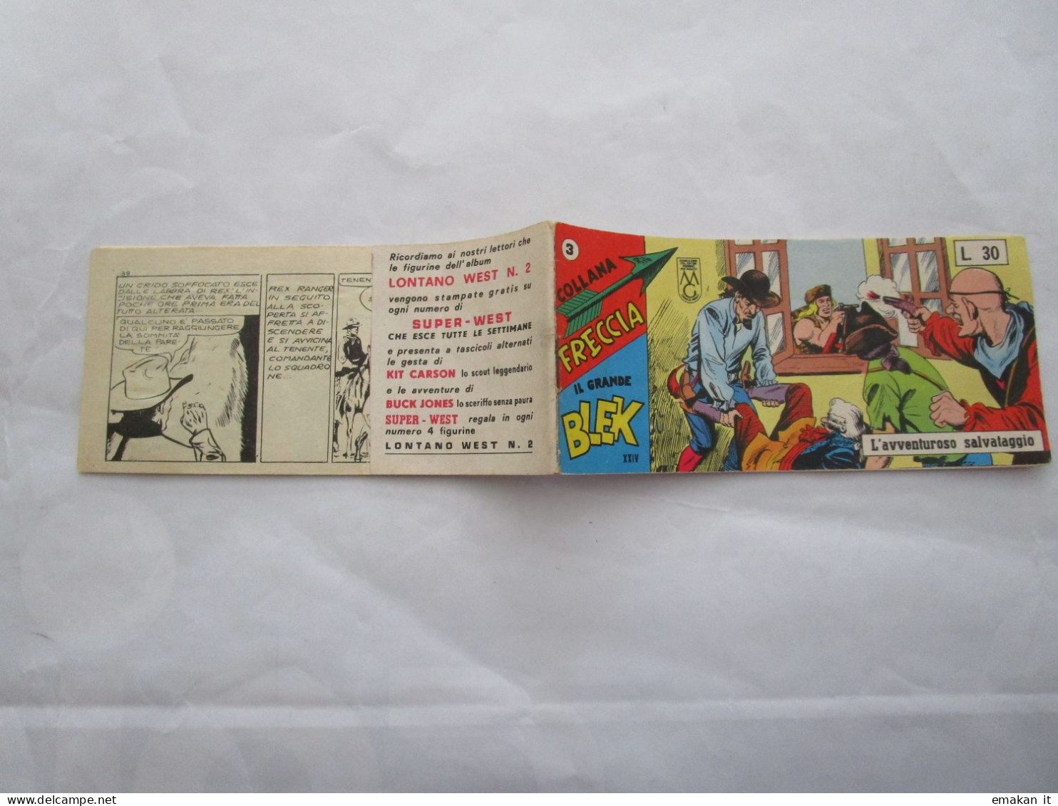 # STRISCIA IL GRANDE BLEK SERIE XXIV N 3 / 1964 - Primeras Ediciones